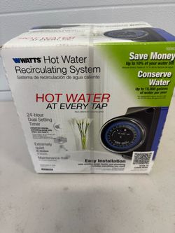 Watts Hot Water Recirculating System