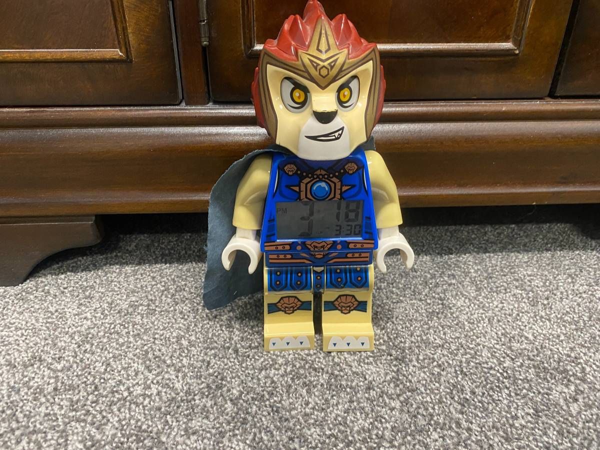 Lego Legends of Chima Laval Figure Digital Alarm Clock