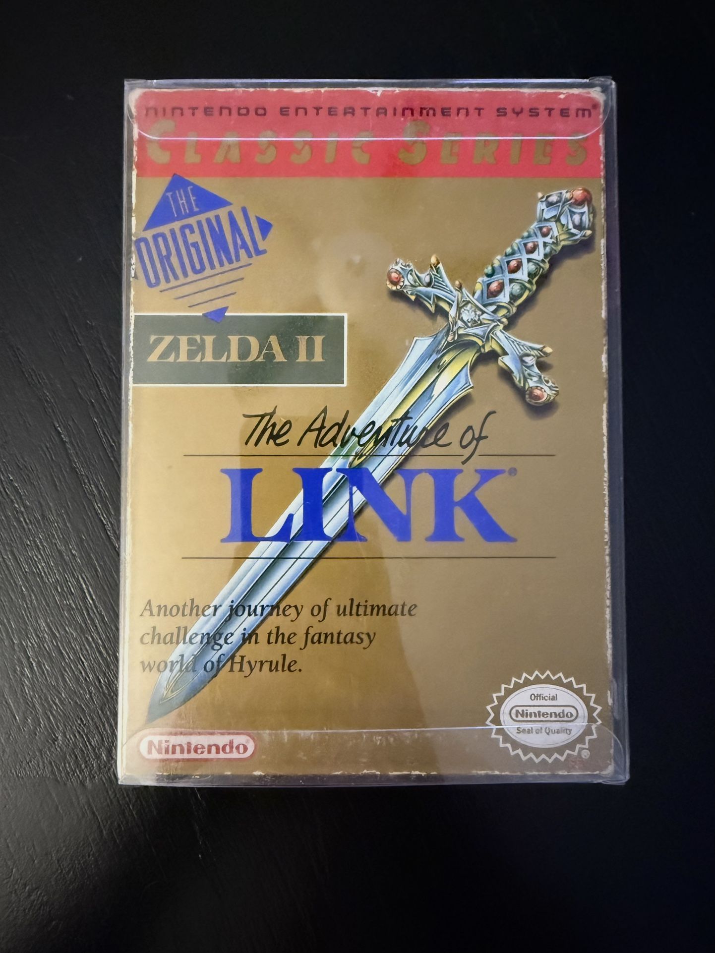 Zelda II: The Adventure of Link Classic Series (Nintendo NES) CIB Complete VGC