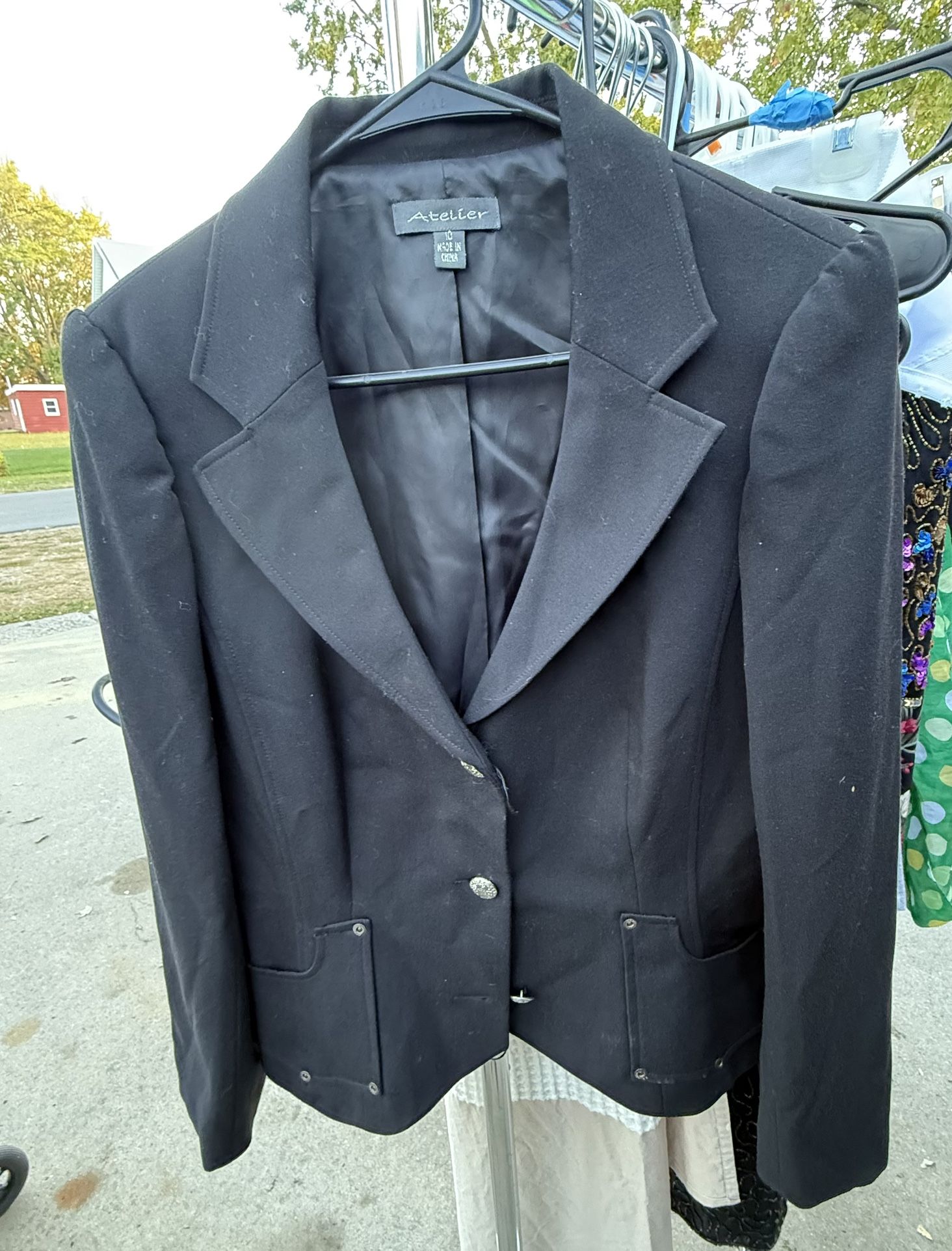 Vintage - Atelier Blazer Size 10 - Black