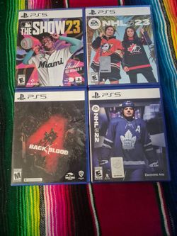 Assorted PS5 Games