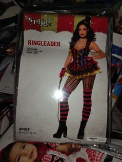 ringleader costume size large new