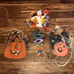 Halloween Decorative Signs (Three)