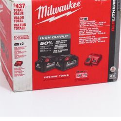 Milwaukee 48-59-1862S M18 Red Lithium High Output XC6.0 System Starter Kit