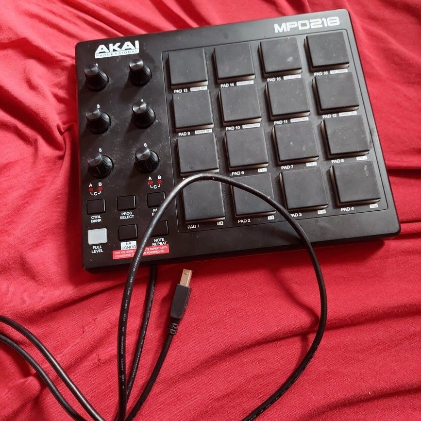 Akai Mpd 218 Mpc Like Pads