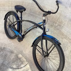 3 SPEED PHAT TSUNAMI CRUISER BIKE