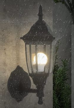 New 2 Pack Smart Outdoor Porch Lights In Box