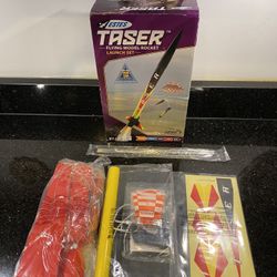 Estes Complete Taser Model Rocket Launch Set Model #1491 (new in open box)