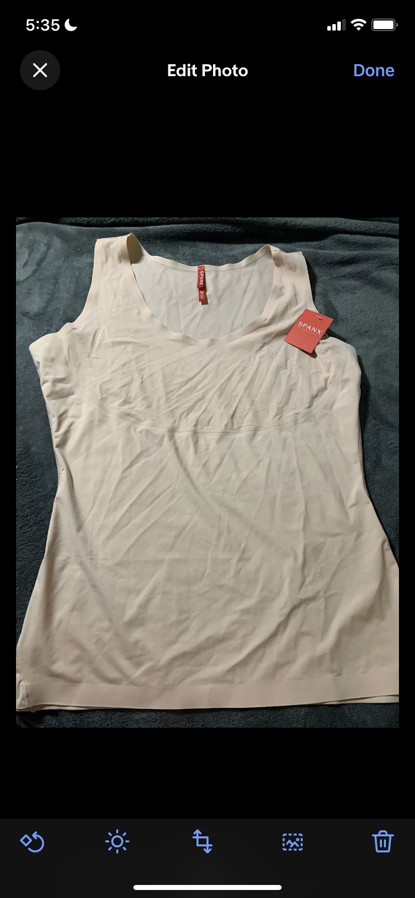 Spanx Camisole Tank Top w scoop neck-XL for Sale in East Liverpool