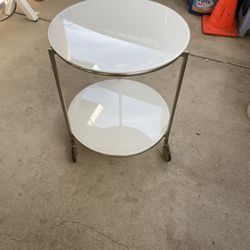 Round Glass Table 