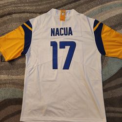 Puka Nacua Rams Jersey Sizes S-XXL