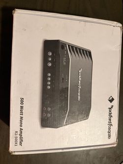 Rockford fosgate amp