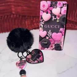 Gucci Phone Holder Keychain Set 