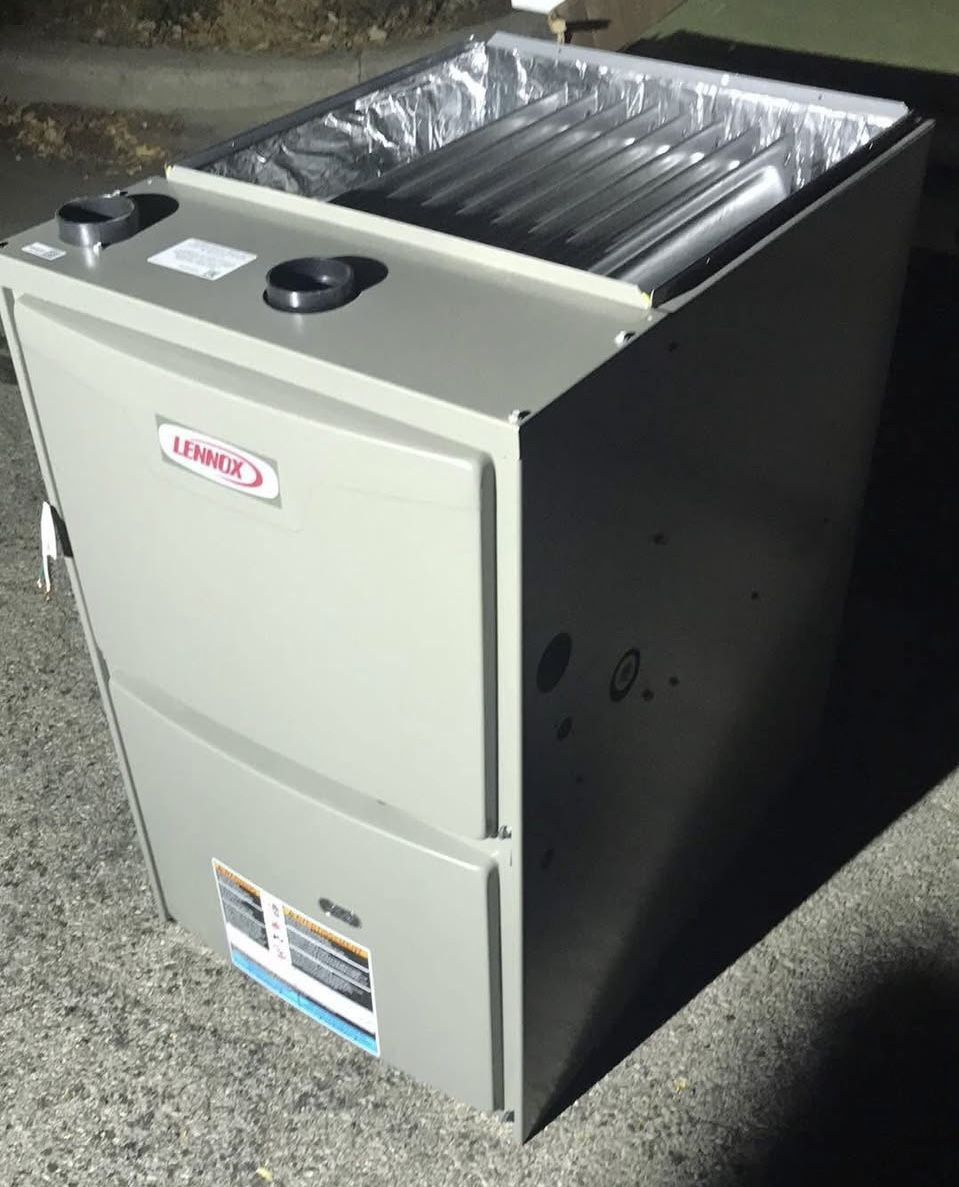High efficiency Lennox 96% furnace