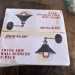 JACKYLED  Swing Arm Wall Sconces 