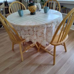 Dining Room Table And Four Chairs