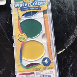 Washable Watercolor Set 4 Brand New Never Open