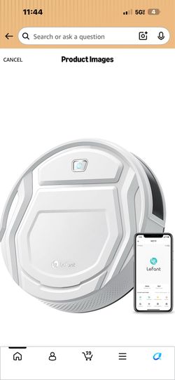 Lefant Robot Vacuums, 2200Pa Strong Suction, 120 Min Runtime NEW INBOX