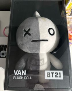 Official BTS bt21 van plush toy