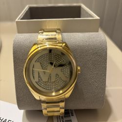 Gold Michael Kors Watch 