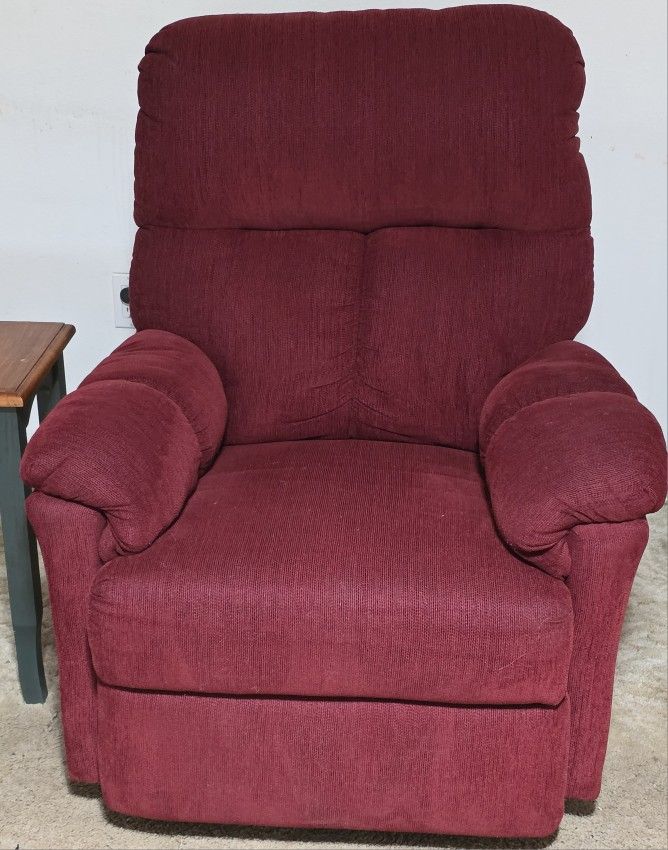 Burgundy Rocker/Recliner