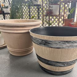 Outdoor Large Planters 