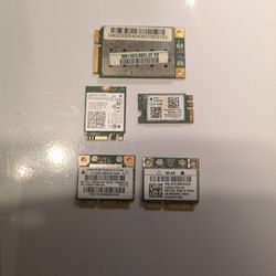 Wifi Cards, various sizes, $5 Each