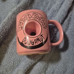 Voodoo donut coffee mug