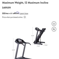 Treadmill Echanfit New In Box