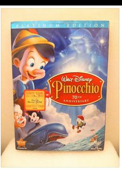 Disney 'Pinnochio' 70th Anniversary Platinum Edition 2-Disc DVD Set