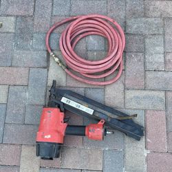 Air Nail Gun And Hose