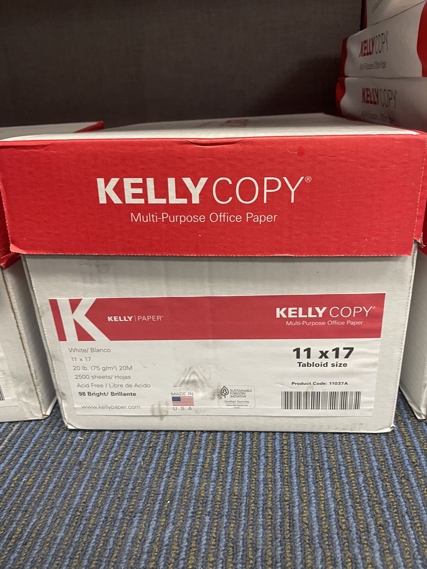 Kelly Copy Multi Purpose Office Paper 11x17