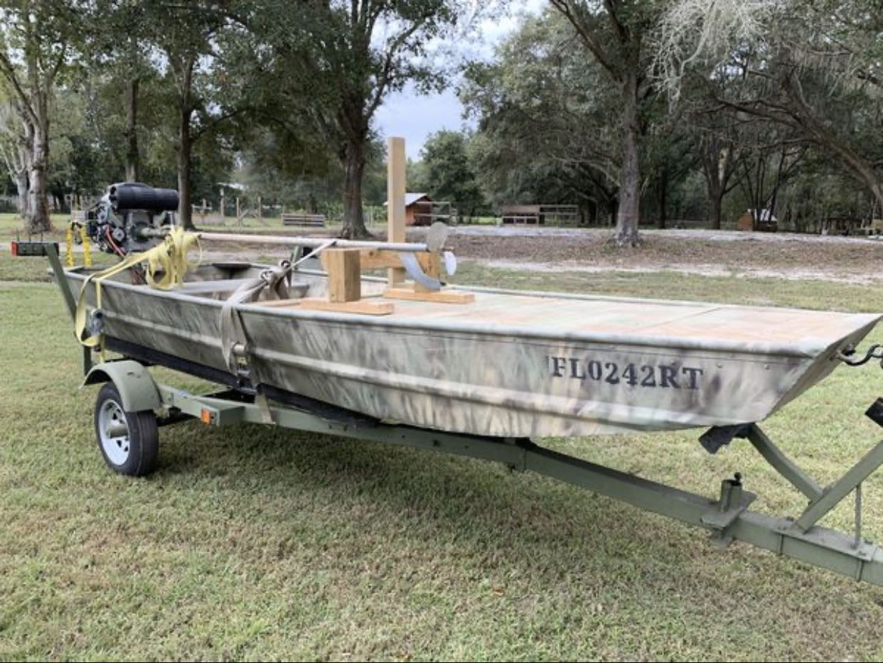 Jon Boat Mud Motor