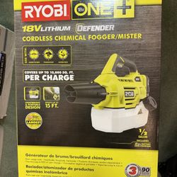 18VLITHIUM DEFENDer CORDLESS CHEMICAL FOGGER/MISTER