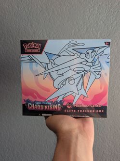 Pokemon Center Chaos Rising ETBs