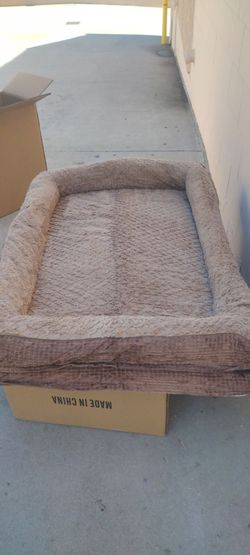 Bed with Removable Washable Cover, Dog Sofa Bed, Egg-crate Foam, Waterproof Lining,