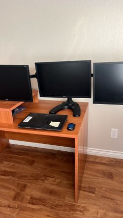 Monitors With Stand- 3 Monitor Computer Stand Acer