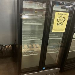 DSA 2 Door glass Refrigerator 