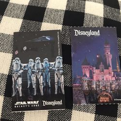 two disneyland tickets $180 each  one day one park 