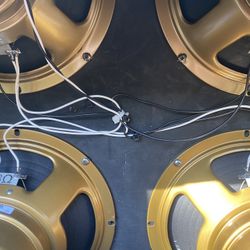 Marshall 1965 B Cabinet- Celestion Gold -Hand Wired