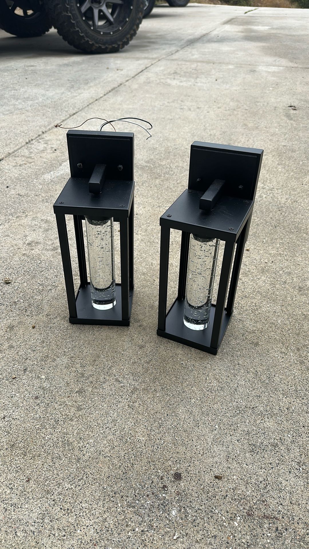 NEW LED Light fixtures outdoor crystal bubble
