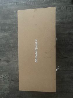 Meta Quest 2 VR Headset Box