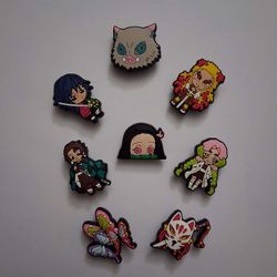 Demon Slayer Croc Charms 