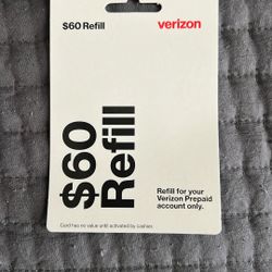 $60 Refill Card