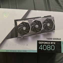 SUPRIM 4080 GEFORCE RTX 16FB GDDR6X