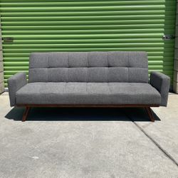 *Free Delivery* Modern Gray Wayfair Couch Sleeper Sofa Futon Bed