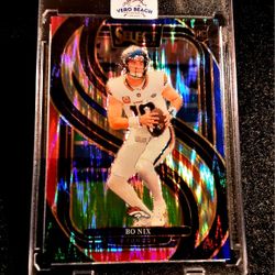 Bo Nix 2025 Panini Shock RC DENVER BRONCOS NFL 