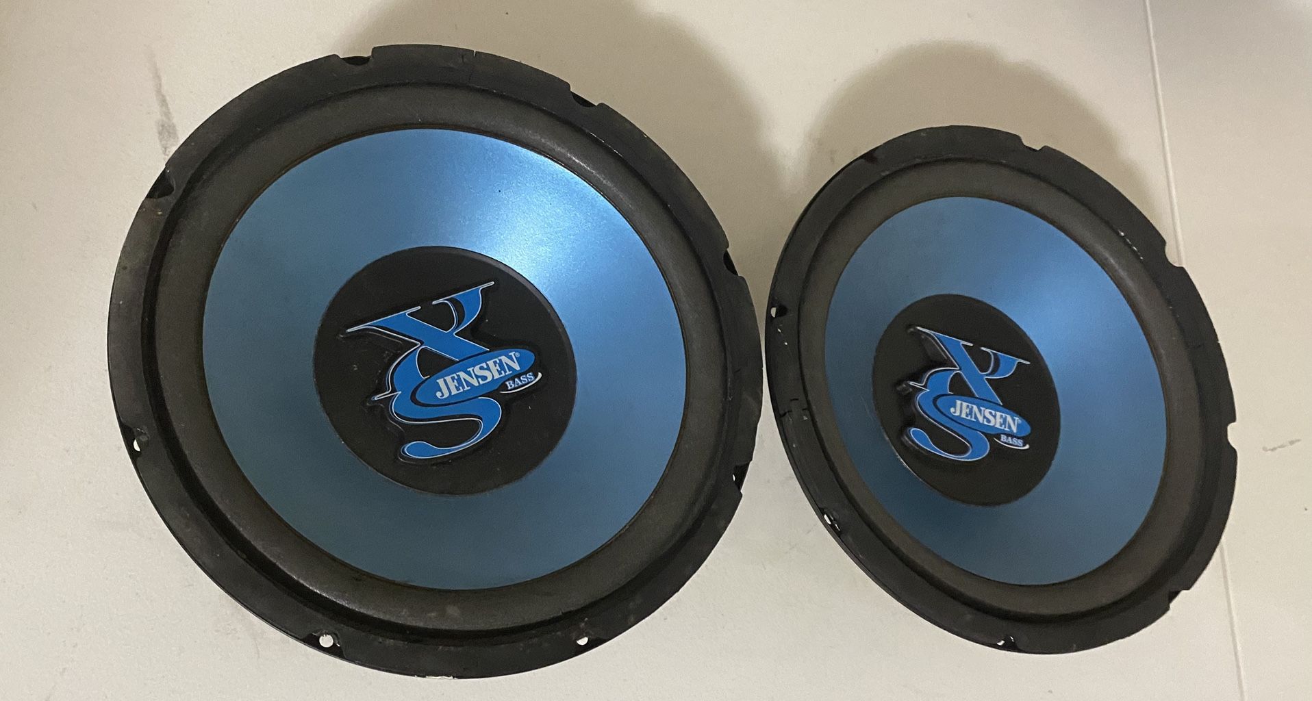 Jensen XS 10 Inch Subwoofer Speakers