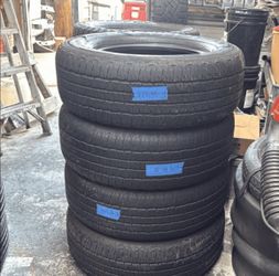 275 65 18 GoodYear Wrangler Set of 4 Used