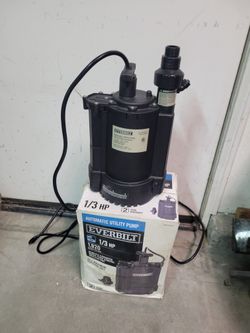 Everbilt Automatic Utility Pump 1/3 HP 